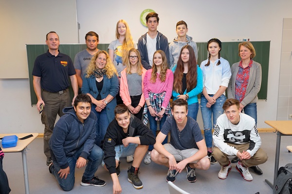 Der Schulsanitätsdienst wird aktiv