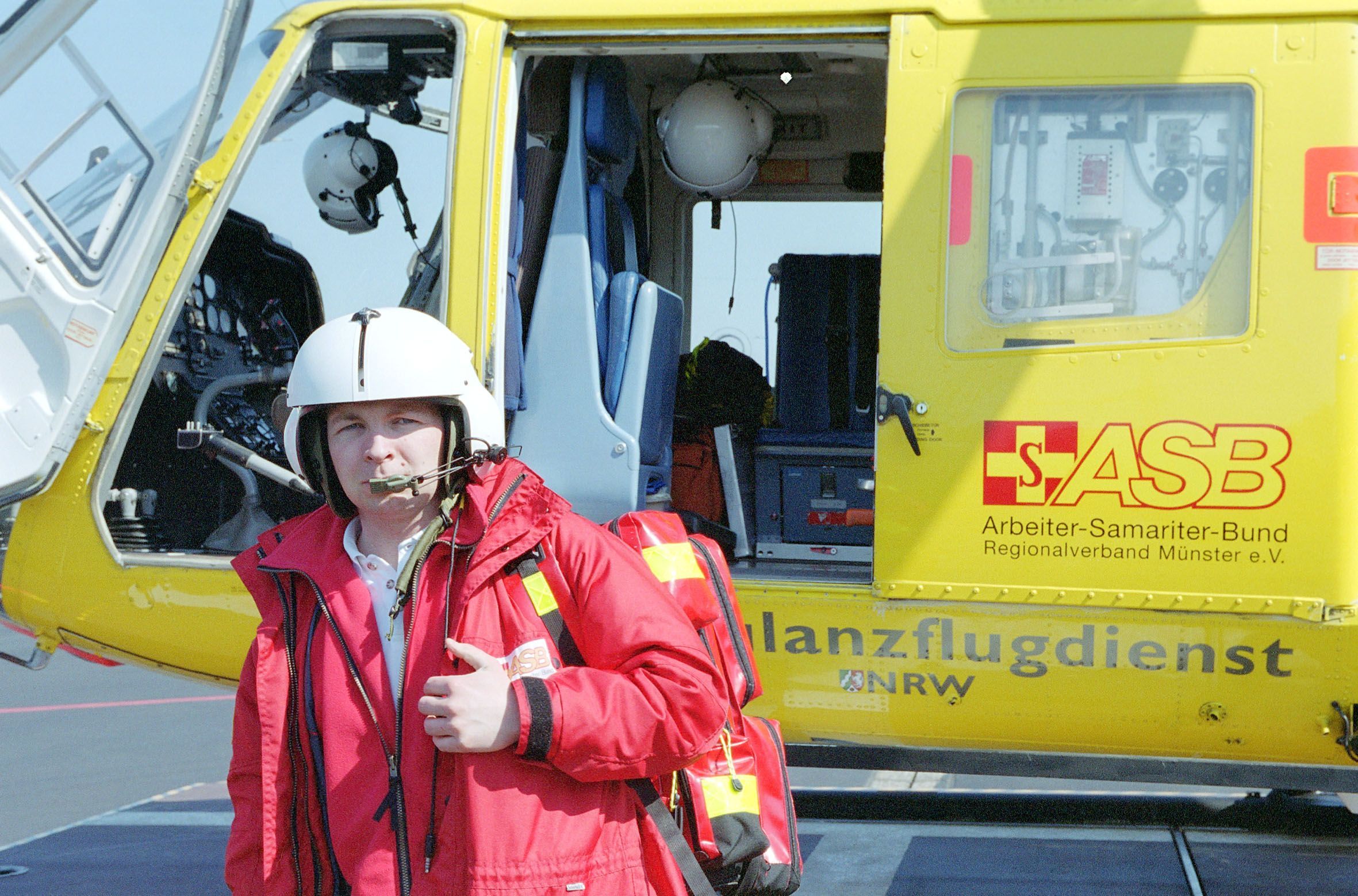 ASB-Mitgliedsausweis ASB-Rettungshubschrauber