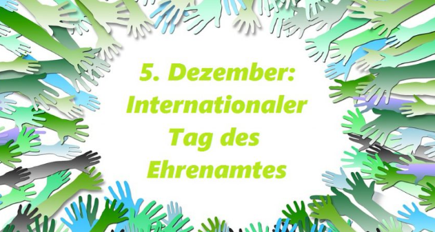 Heute ist Internationaler Tag des Ehrenamtes