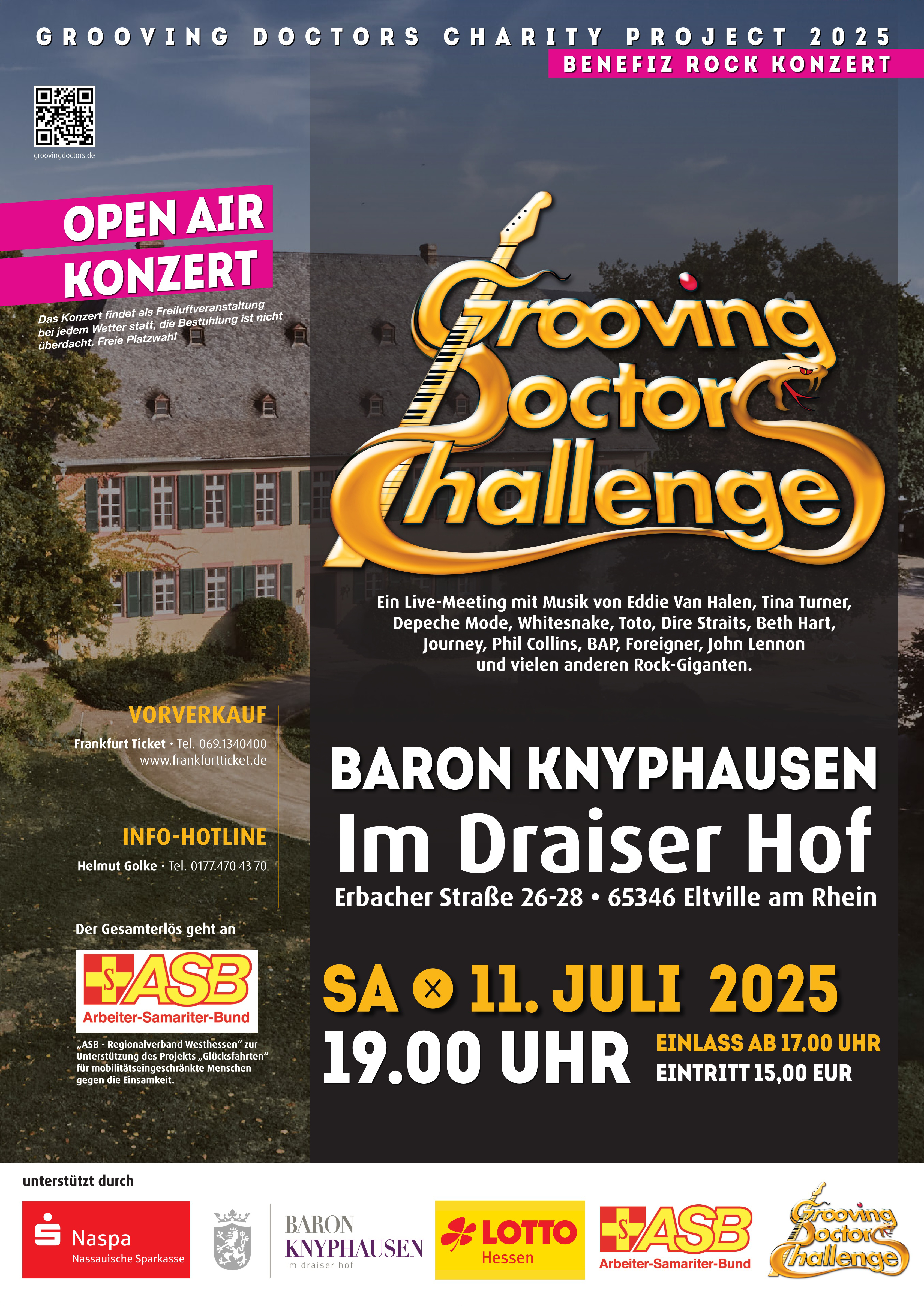 Benefizkonzert zugunsten der „Glücksfahrten“