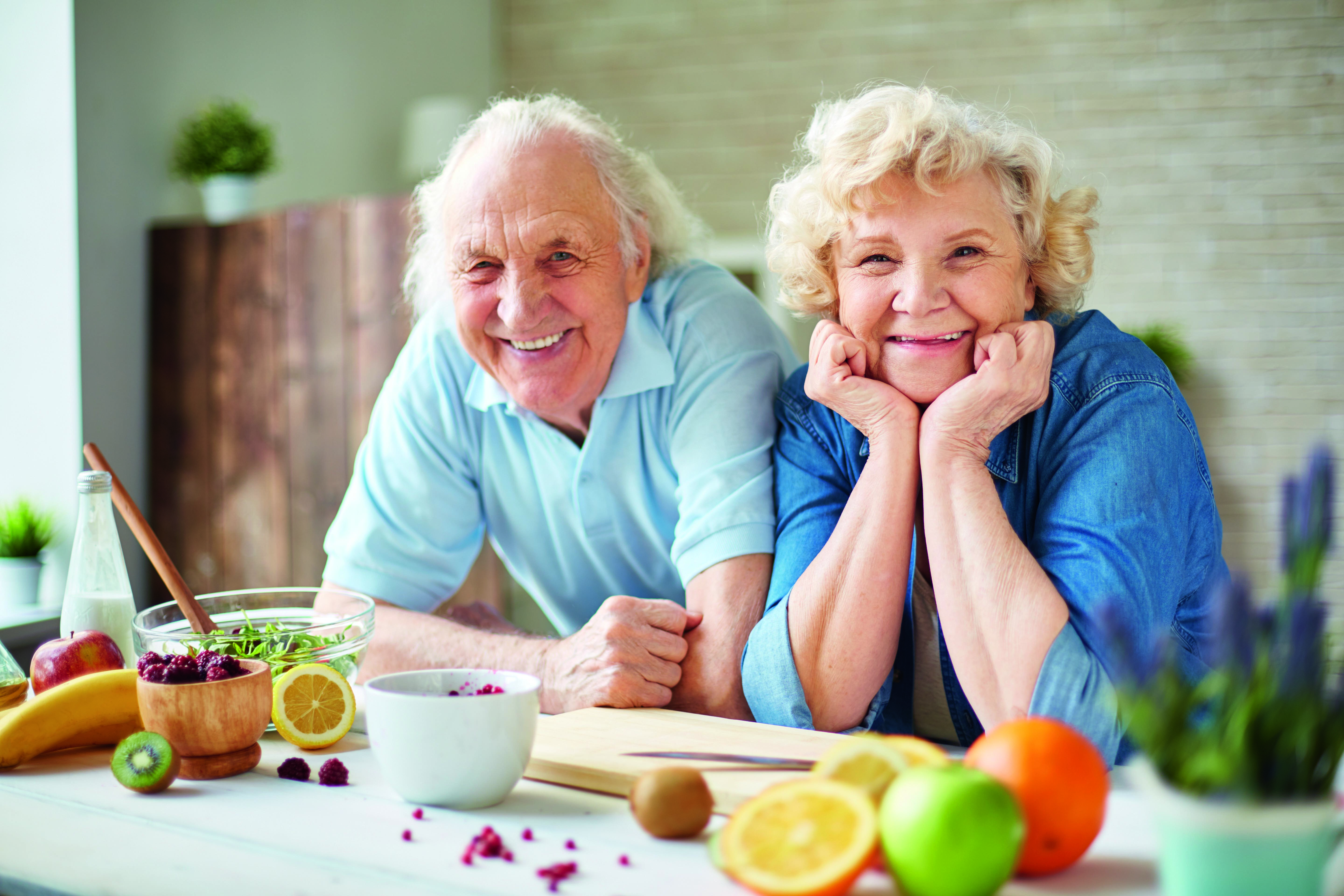 Seniors in the kitchen