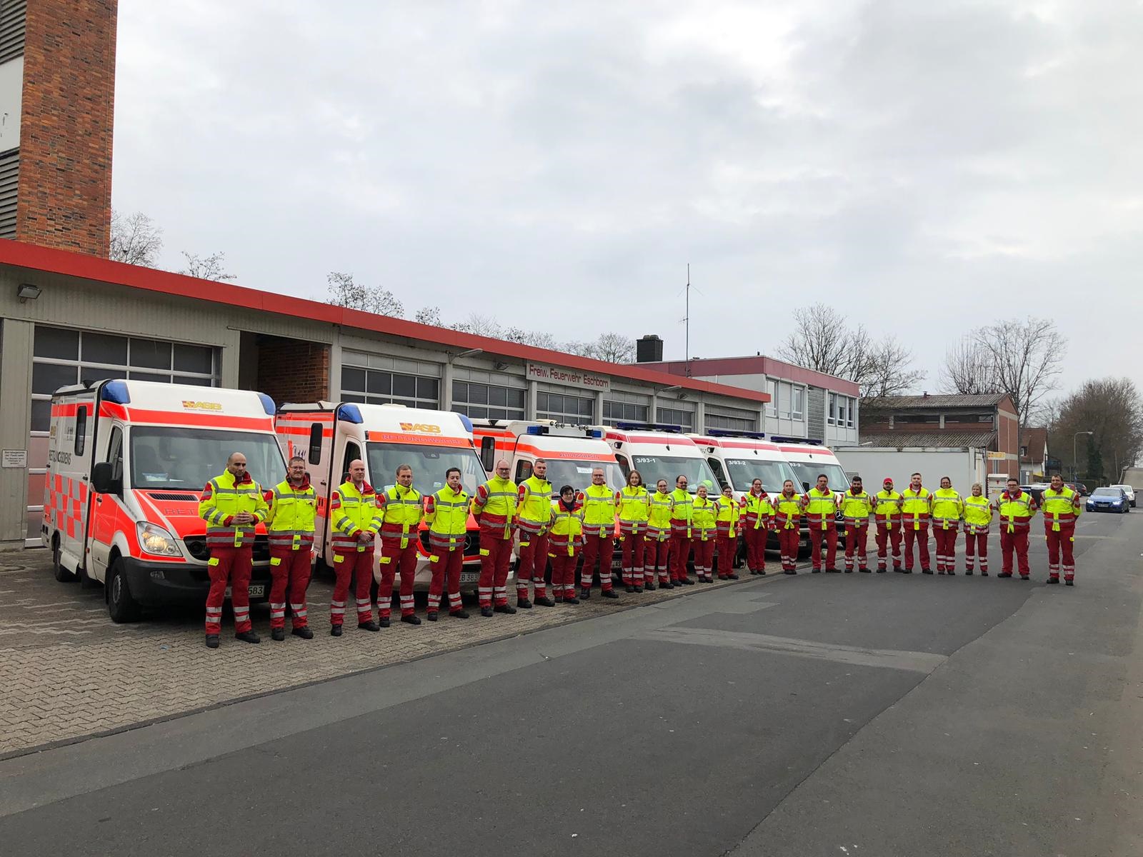 Eschborner Samariter kümmern sich um die Narren.